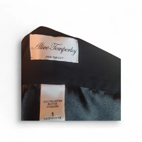 Alice Temperley Elegant Black Women's MINI Skirt Size (5) - Picture 4 of 4